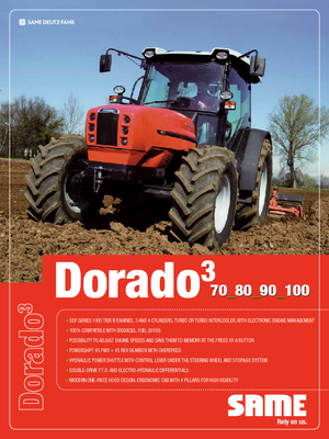 Tractoare 4WD SAME Dorado 70 DT A