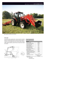 Tractoare 4WD Kioti DX 7510 PC