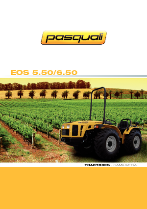 Tractoare 4WD Pasquali Eos 6.50 RS