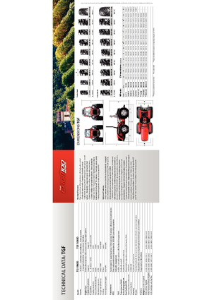 Tractoare 4WD Carraro Ergit TGF 9800