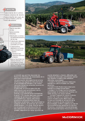 Tractoare 4WD McCormick F 120 XL