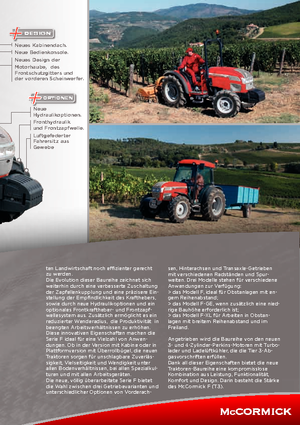 Tractoare 4WD McCormick F 105 F