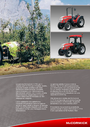 Tractoare 4WD McCormick F90N