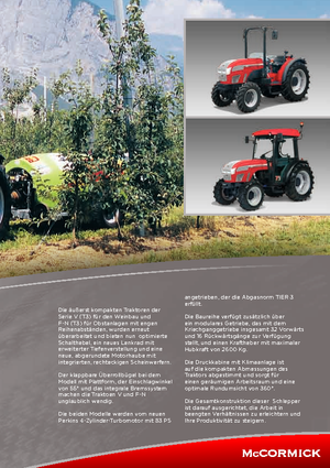 Tractoare 4WD McCormick F90N