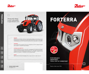 Tractoare 4WD Zetor Forterra 125