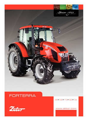 Tractoare 4WD Zetor Forterra 140