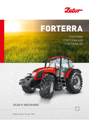 Tractoare 4WD Zetor Forterra 140 HD