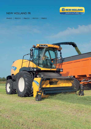 Combine de recoltat furaje 4-WD New Holland FR 850
