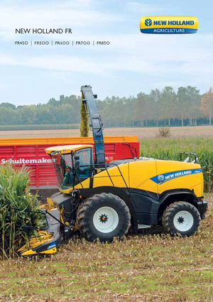 Combine de recoltat furaje 4-WD New Holland FR 850