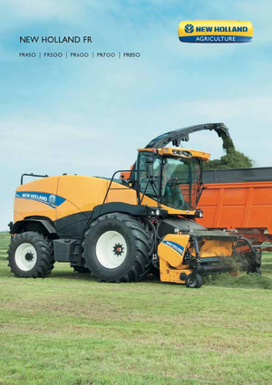 Combine de recoltat furaje 4-WD New Holland FR 850