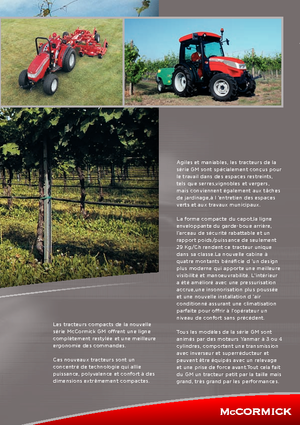 Tractoare 4WD McCormick GM 45