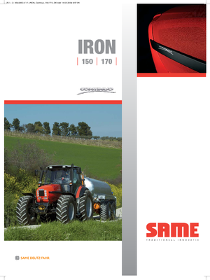 Tractoare 4WD SAME Iron 190 Continuo DCR