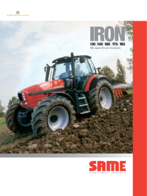 Tractoare 4WD SAME Iron 175 Hi-Line DCR