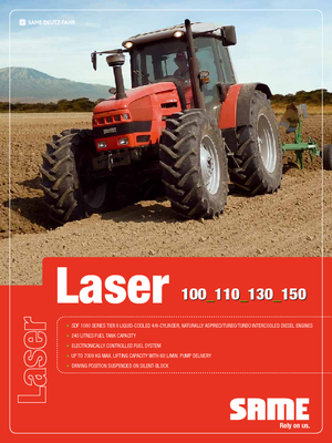 Tractoare 4WD SAME Laser 110 DT A