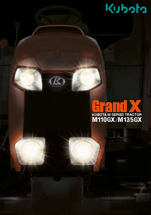 Tractoare 4WD Kubota M 110 GX