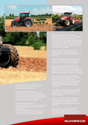 Tractoare 4WD McCormick MC 110
