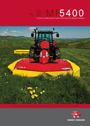 Tractoare 4WD Massey Ferguson MF 5420-4 Freisicht