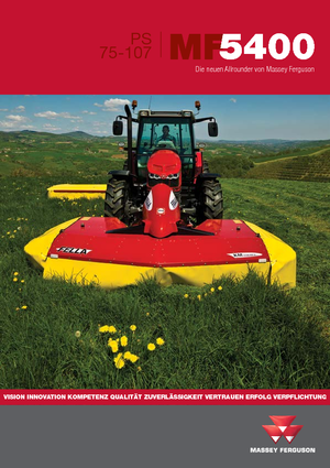 Tractoare 4WD Massey Ferguson MF 5430-4 Freisicht