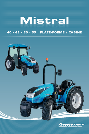 Tractoare 4WD Landini Mistral 45