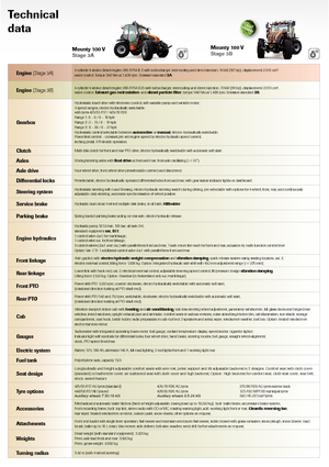 Tractoare 4WD Reform Werke Mounty 100 V