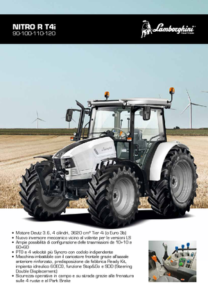 Tractoare 4WD Lamborghini Nitro R 100 DT GS