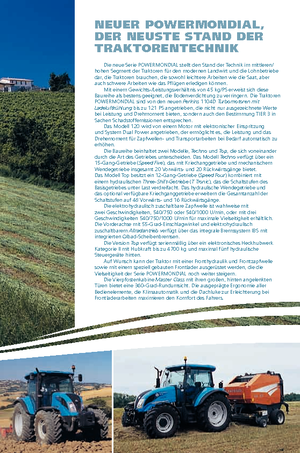 Tractoare 4WD Landini Powermondial 110 Techno