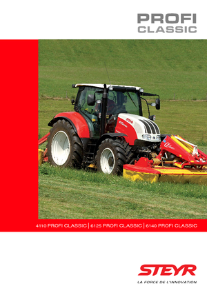 Tractoare 4WD Steyr 6125 Profi Classic Profi