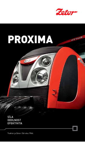 Tractoare 4WD Zetor Proxima 70 EKO