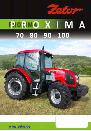 Tractoare 4WD Zetor Proxima 70 EKO