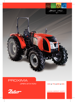 Tractoare 4WD Zetor Proxima Cabrio 65 EKO