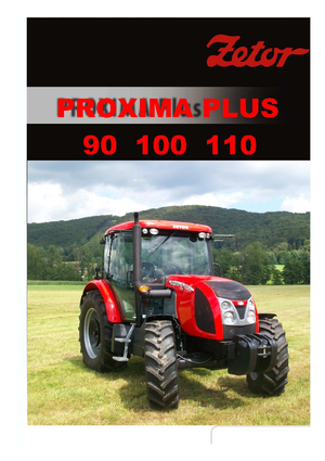 Tractoare 4WD Zetor Proxima Plus 90