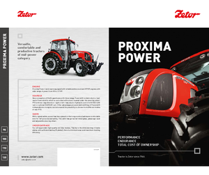 Tractoare 4WD Zetor Proxima Power 100