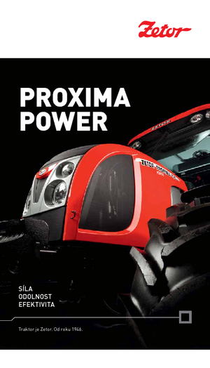 Tractoare 4WD Zetor Proxima Power 100