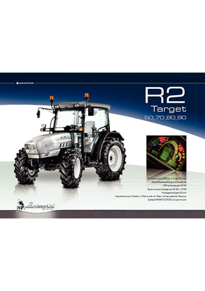 Tractoare 4WD Lamborghini R 2.80 Target DT