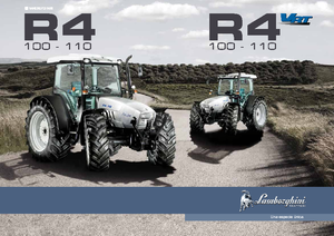 Tractoare 4WD Lamborghini R 4.100 VRT