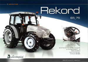 Tractoare 4WD Lamborghini Rekord 75