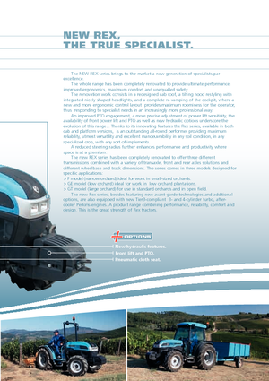 Tractoare 4WD Landini Rex 80 GE