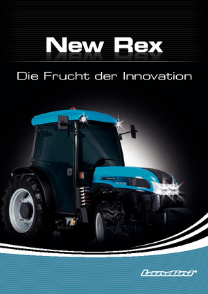 Tractoare 4WD Landini Rex 120 GT
