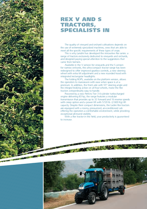 Tractoare 4WD Landini Rex 90S