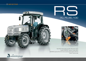 Tractoare 4WD Lamborghini RS 75 schmal