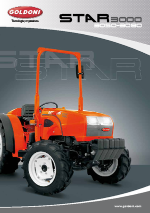 Tractoare 4WD Goldoni Star 3050