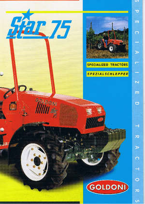 Tractoare 4WD Goldoni Star 75