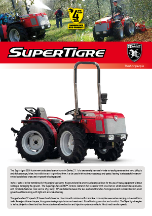 Tractoare 4WD Carraro Supertigre 5500