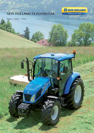Tractoare 4WD New Holland T 4.55 Powerstar (100)