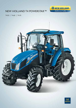 Tractoare 4WD New Holland T 4.55 Powerstar (100)