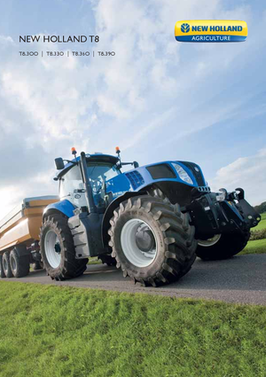 Tractoare 4WD New Holland T 8.300 (100)