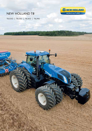 Tractoare 4WD New Holland T 8.300 (100)
