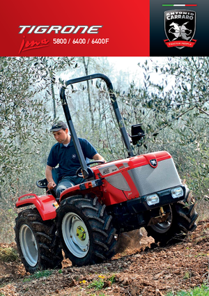 Tractoare 4WD Carraro Tigrone 5800 Jona