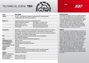 Tractoare 4WD Carraro TRH 9800