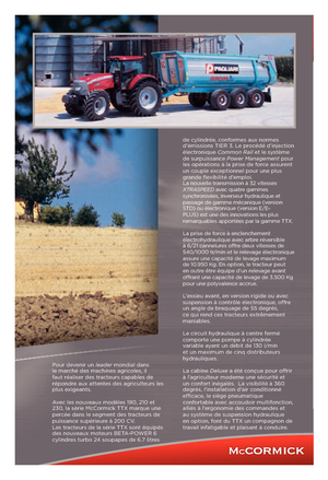 Tractoare 4WD McCormick TTX 230 E